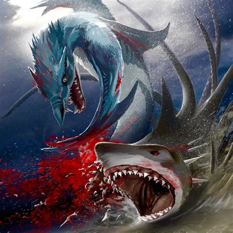 Sharktopus vs Whalewolf by The-Whalewolf on DeviantArt