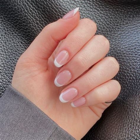 French Oval Nails