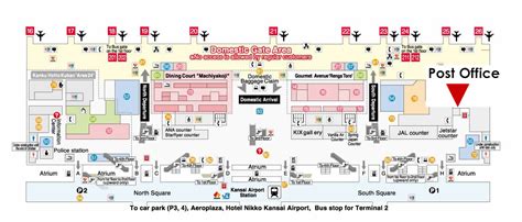 Osaka Kansai International (KIX) Airport Terminal Map, 52% OFF