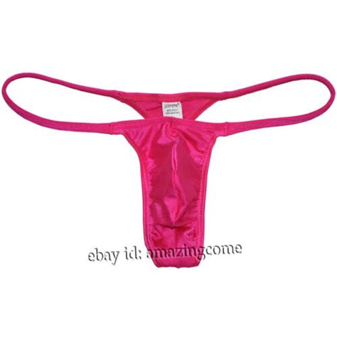 Men Enhance Pouch Thong Bikini G String Minikini Tangas Posing Underwear T Back Ebay