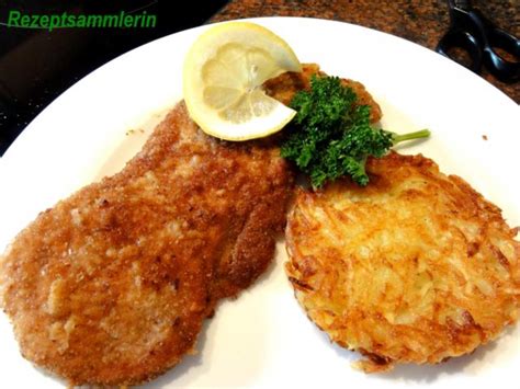 Fleisch SCHWEINESCHNITZEL zu Rösti s Rezept kochbar de