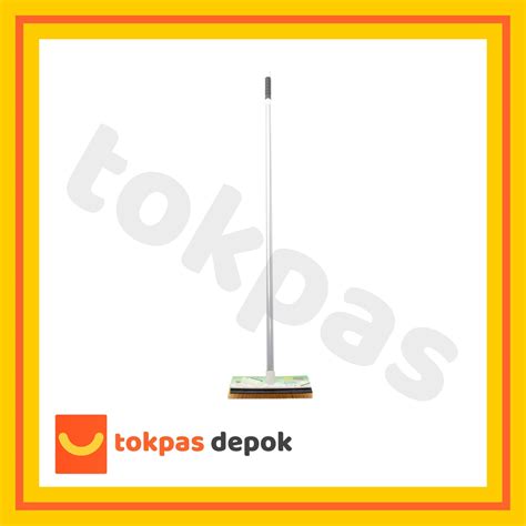 Jual Sikat Lantai Gagang Panjang Nagata Set Dwifungsi 2 In 1 Wiper