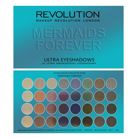 Makeup Revolution Launches Mermaids Forever Palette Fashion Beauty