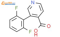 3 2 6 difluorophenyl pyridine 4 carboxylic acid 1261920 55 1 深圳爱拓化学有限