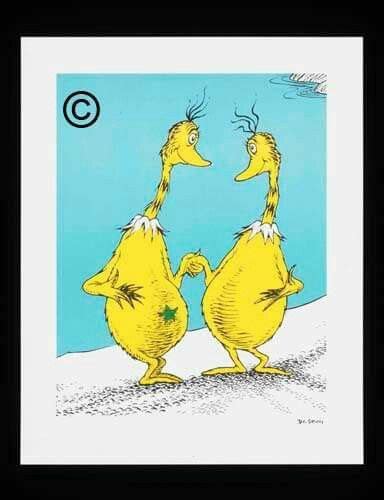 Star Bellied Friends From The The Sneetches Dr Seuss Art Sneetches