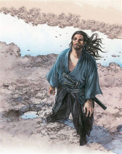 Manga Vagabond Shinmen Takezo Tutoriais De Pintura Digital