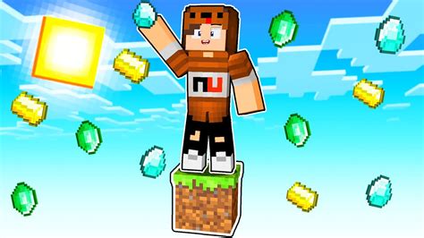 SOPRAVVIVO SU UN BLOCCO RICCO SU MINECRAFT ITA YouTube