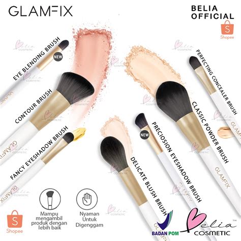 Jual Belia Glam Fix Classic Delicate Glow Fancy Brush Glamfix