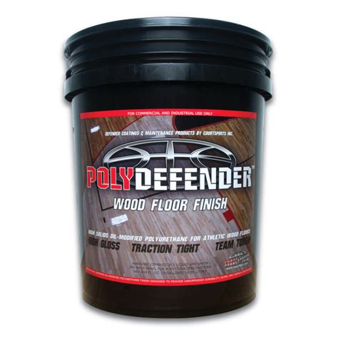 Polydefender™ Finish 5 Gal Courtsports Store