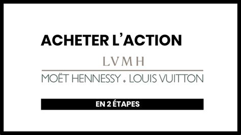 Acheter l action LVMH et voir le cours en temps réel