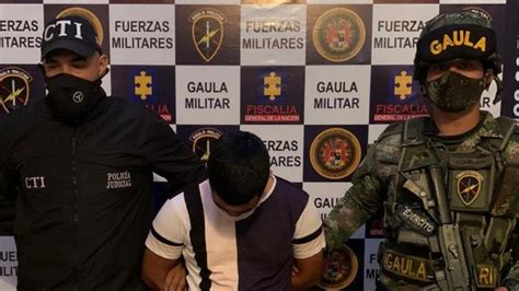 Ejército Nacional Y Fiscalía Capturan A Alias El Enano Cabecilla De La