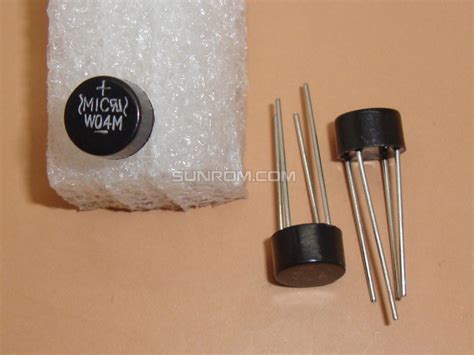 Diode Bridge 1A, W04 [3911] : Sunrom Electronics/Technologies