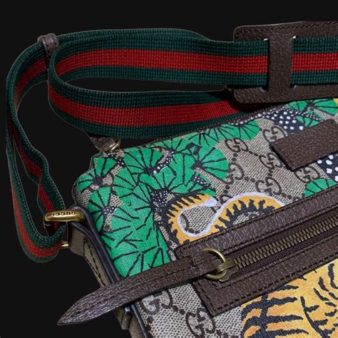 Gucci グッチ ベンガルタイガー Ggスプリーム ショルダーバッグ メッセンジャーバッグその他｜売買されたオークション情報、yahoo