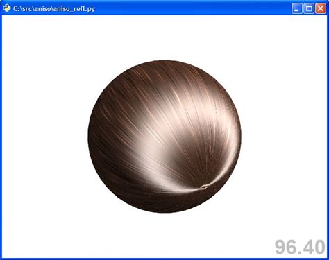 Glsl Example 7 Anisotropic Highlights