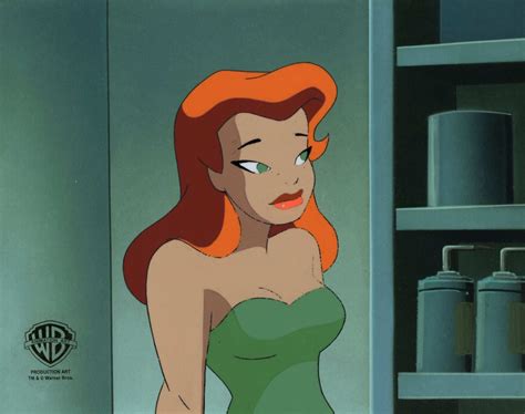 Batman The Animated Series Original Production Cel Poison Ivy