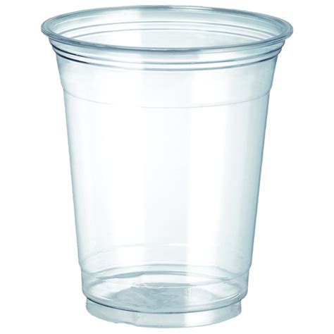 12 14 Oz Clear Pet Plastic Cold Cup 98mm Lid