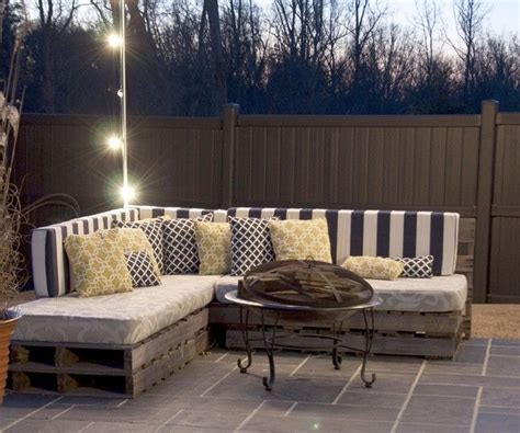 Diy Pallet Deck Furniture