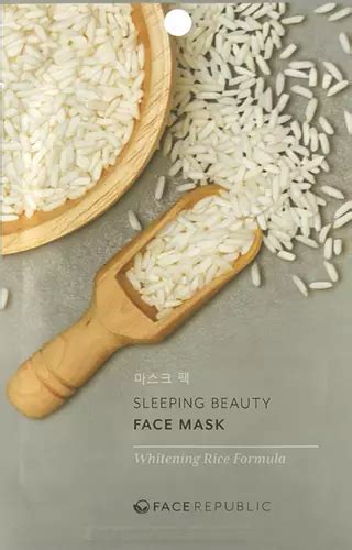 Face Republic Sleeping Beauty Face Mask Whitening Rice Formula