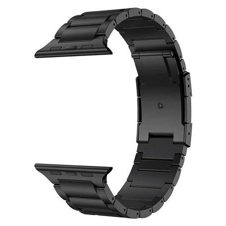 Schwarz Bead Armband Aus Titan Apple Watch Ultra Mm