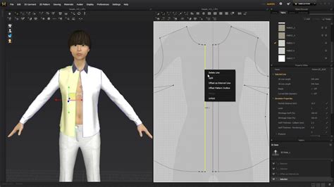 Marvelous Designer 6 Button Buttonhole Youtube