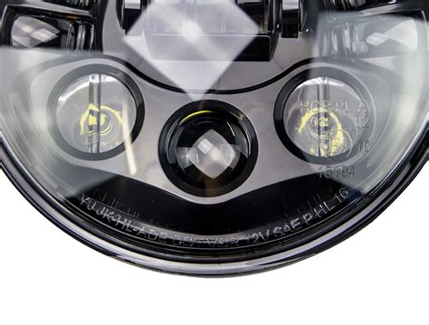 Satz Led Frontscheinwerfer Mit Blinker Zoll Schwarz Mit E