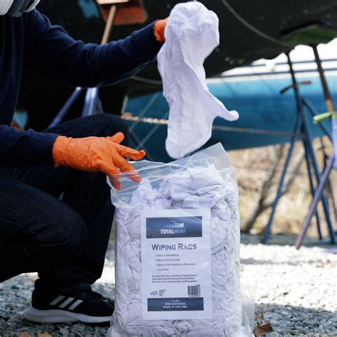 cotton cleaning wiping rags
