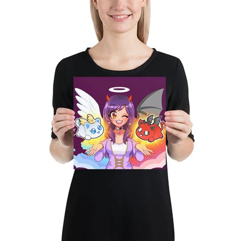 Aphmau Poster Aphmau Art Aphmau Merch Aphmau Gifts Anime Art Cute Anime ...