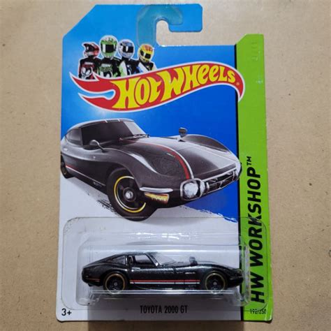 Jual Hot Wheels Toyota Gt Hw Workshop Black Shopee Indonesia