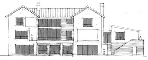 Building Elevation Sketch at PaintingValley.com | Explore collection of Building Elevation Sketch