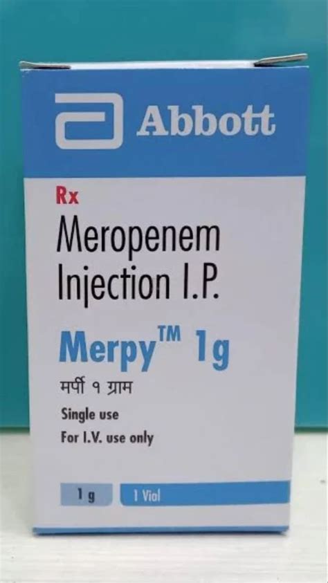 Meropenem Injection Ip 1gm At Rs 300 Vial Meropenem Injection In Navi