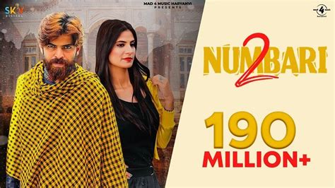 Numbari Official Video Masoom Sharma Manisha Sharma Shweta