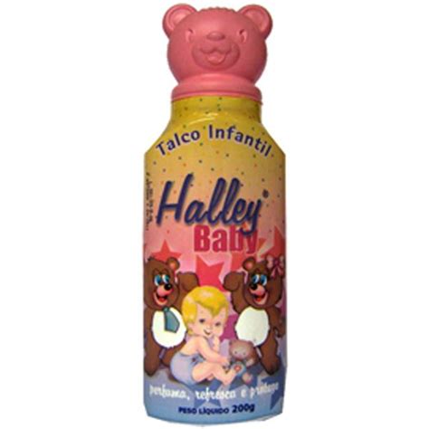 TALCO INFANTIL HALLEY BABY ROSA Andrade Distribuidor