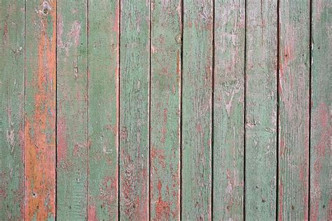 Shabby Turquoise Vertical Wooden Texture For Antique Background Photo