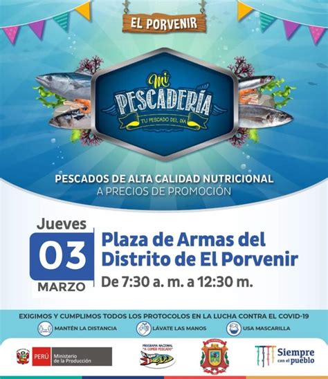 Feria Mi Pescadería este 03 de Marzo Municipalidad Distrital de El