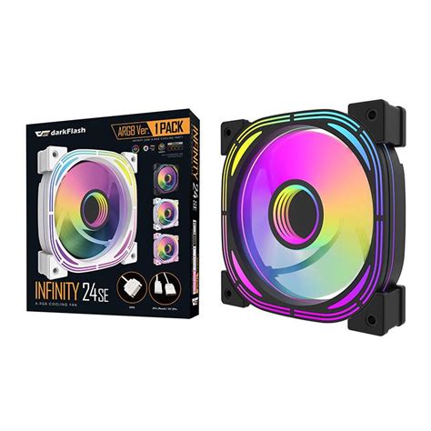 Ventoinha Aigo Darkflash Infinity 24se 120mm A RGB Preto INF24se BK