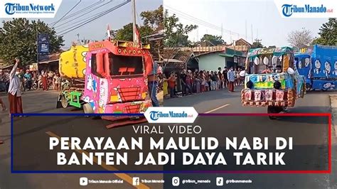 Meriahnya Tradisi Panjang Mulud Warga Kota Serang Menyambut Kelahiran