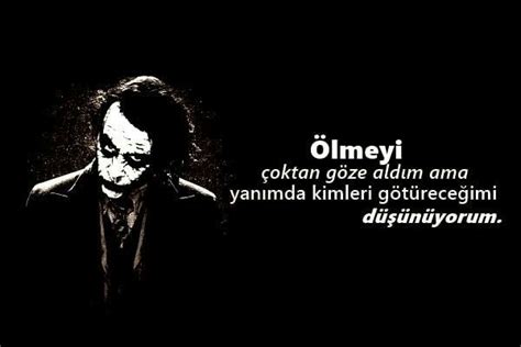 Düşünmekten yorulduk Joker Ayrılık sözleri Alıntı sözler