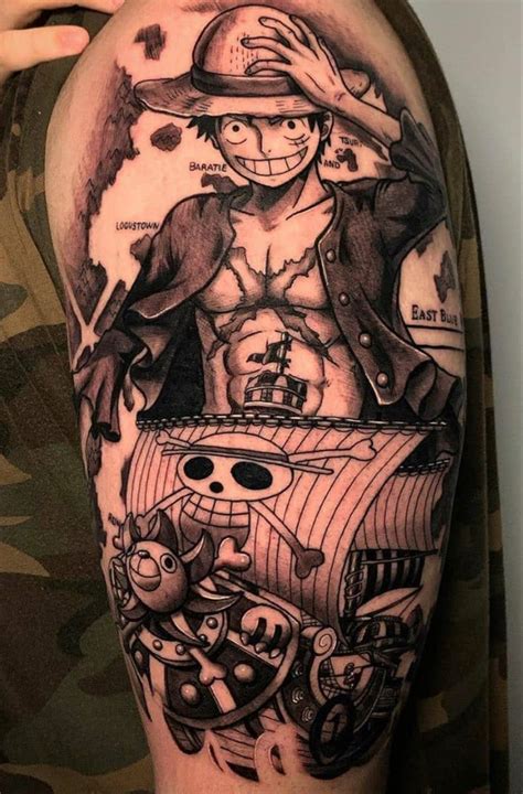 Luffy Tattoo | One piece tattoos, Anime tattoos, Tattoos for guys