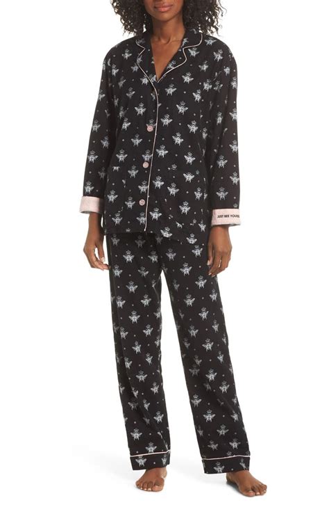 Pj Salvage Print Flannel Pajamas Nordstrom