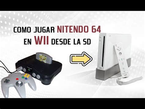 Como Jugar A NINTENDO 64 Desde WII En La SD YouTube