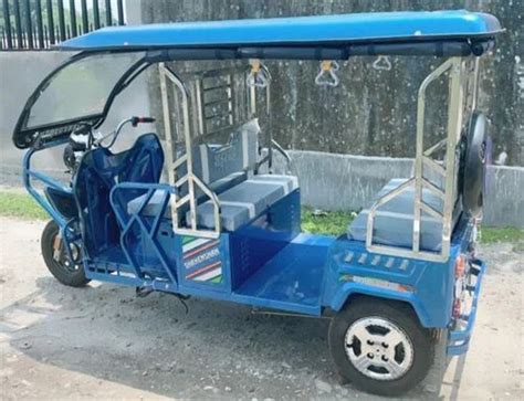 Shahenshah Blue E Rickshaw Vehicle Capacity 5 Seater At Rs 210000 In