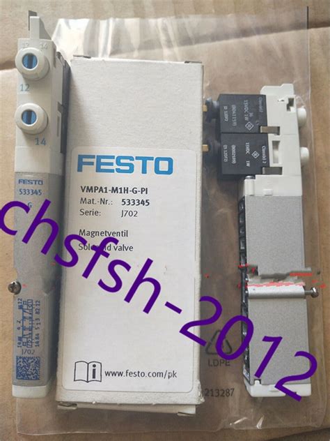 1 Pcs New IN Box FESTO VMPA1 M1H G PI 533345 Solenoid Valve EBay