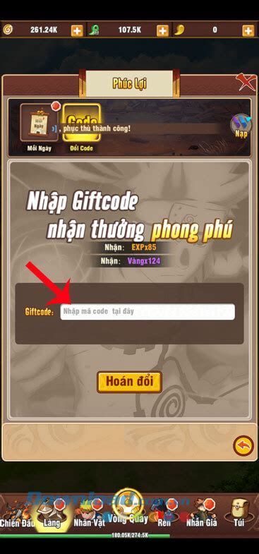 Tổng Hợp Mã Code Game Ninja Làng Lá Truyền Kỳ Và Cách Nhập Download