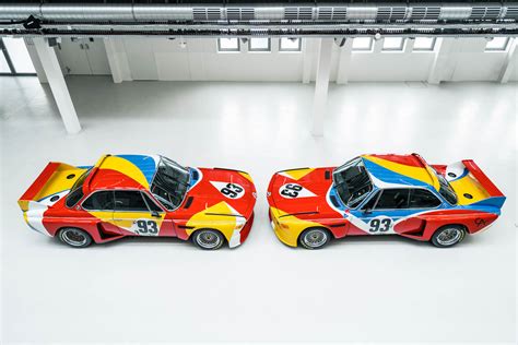 Alexander Calder S Bmw Csl Art Car Artist S Proof Will Debut In Berlin