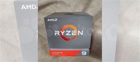Amd Ryzen 9 3900x купить в Москве | Электроника | Авито
