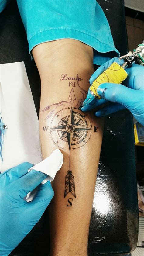 Pin On Compass Tattoo