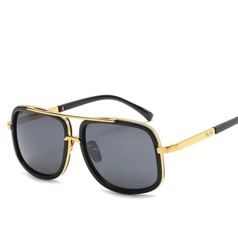 Men’s Gold Sunglasses