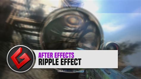 Ripple Effect Tutorial 1 After Effects Cs6 Youtube