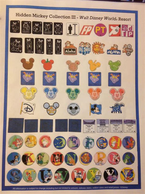 2009 Hidden Mickey Wdw Disney Pins Trading Hidden Mickey Disney Pins Sets