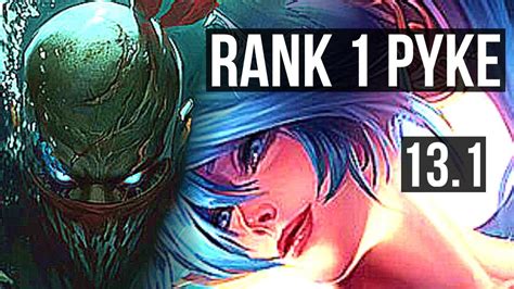 PYKE Kai Sa Vs SONA Seraphine SUP Rank 1 Pyke 67 Winrate 3 2